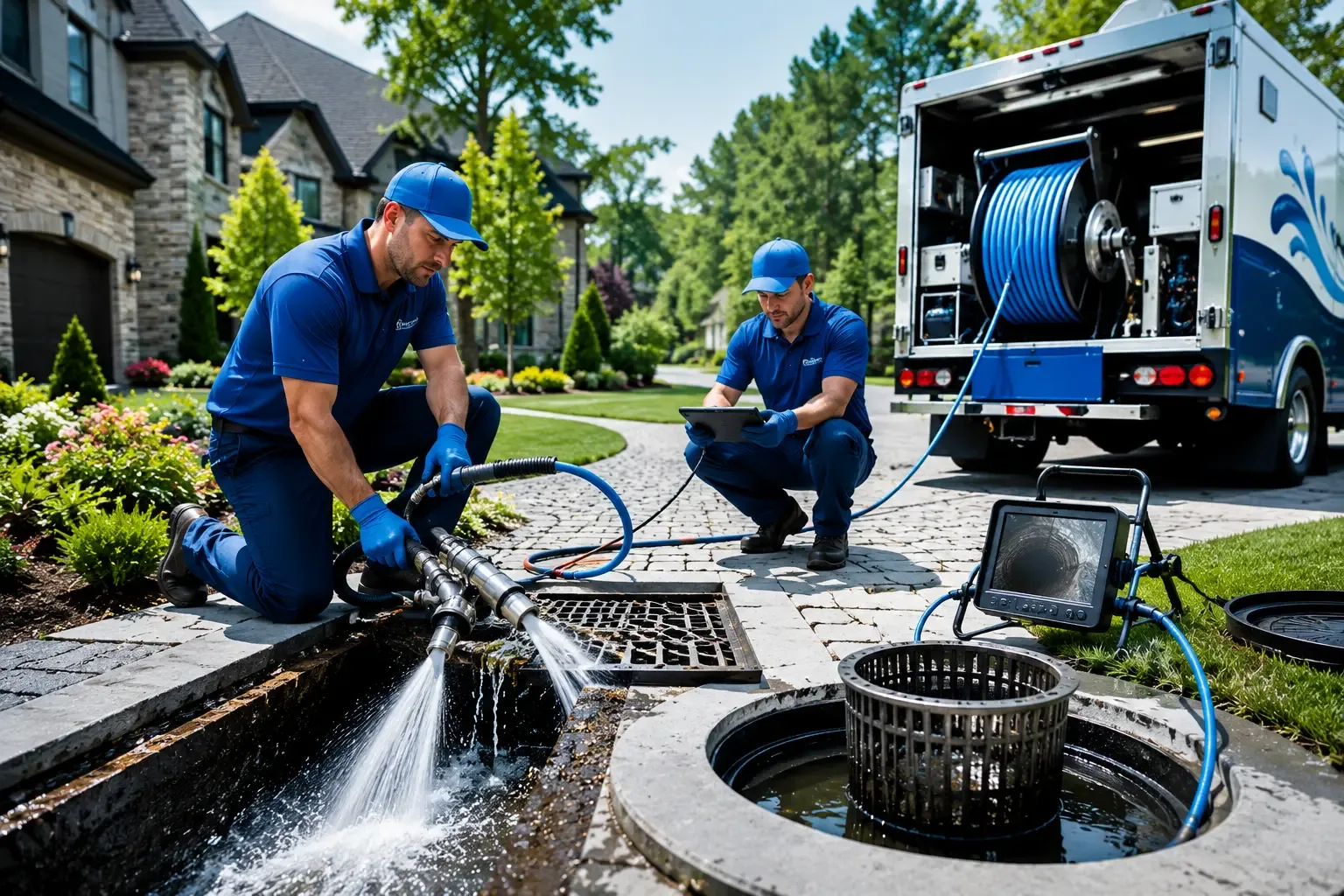 Local outdoor drain cleaning professionals in Allen, MI